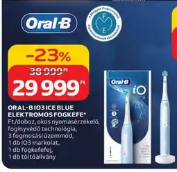 Auchan ORAL-B IO3 ICE BLUE ELEKTROMOS FOGKEFE ajánlat