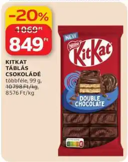 Auchan KitKat táblás csokoládé ajánlat