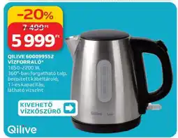 Auchan QILIVE 600099552 VÍZFORRALÓ ajánlat