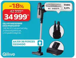 Auchan QILIVE 600102999 KÉZI PORSZÍVÓ ajánlat