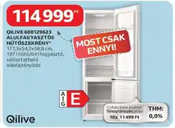 Auchan QILIVE 600129623 ALULFAGYASZTÓS HŰTŐSZEKRÉNY ajánlat