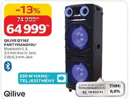 Auchan QILIVE Q1162 PARTYHANGFAL ajánlat