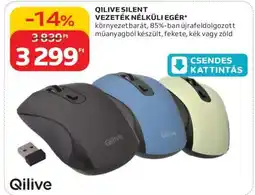 Auchan QILIVE SILENT VEZETÉK NÉLKÜLI EGÉR ajánlat