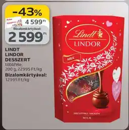 Auchan Lindt Lindor desszert ajánlat