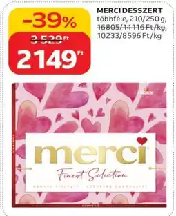 Auchan Merci Desszert ajánlat