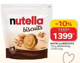 Auchan NUTELLA Biscuits ajánlat