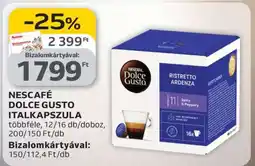 Auchan NESCAFÉ Dolce Gusto Italkapszula ajánlat