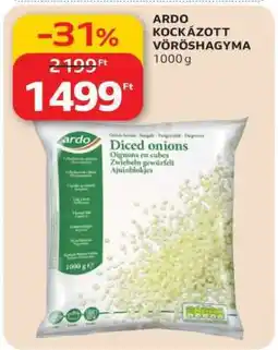 Auchan ARDO KOCKÁZOTT VÖRÖSHAGYMA ajánlat