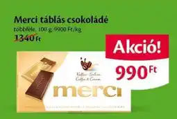 EcoFamily MERCI TÁBLÁS CSOKOLÁDÉ ajánlat