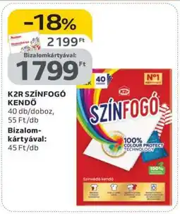 Auchan K2R Színfogó kendő ajánlat