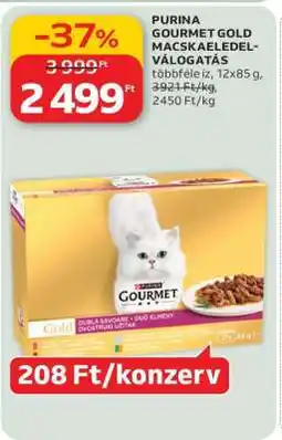 Auchan PURINA GOURMET GOLD MACSKAELEDEL-VÁLOGATÁS ajánlat