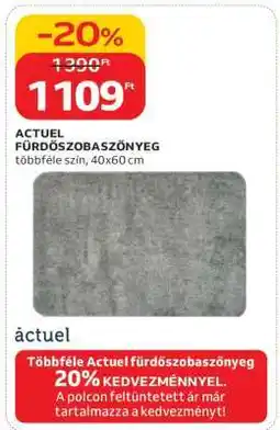 Auchan ACTUEL FÜRDŐSZOBA SZŐNYEG ajánlat