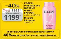Auchan L'ORÉAL PARIS ELSEVE GLYCOLIC GLOSS SAMPON ajánlat