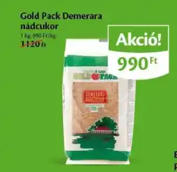 EcoFamily Gold Pack Demerara nádcukor ajánlat