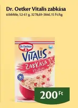 EcoFamily DR OETKER Vitalis zabkása ajánlat