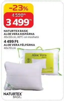 Auchan NATURTEX BASIC ALOE VERA KISPÁRNA ajánlat