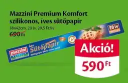 EcoFamily Mazzini Premium Komfort szilikonos íves sütőpapír ajánlat