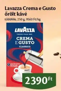 EcoFamily LAVAZZA CREMA E GUSTO ŐRÖLT KÁVÉ ajánlat