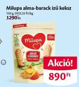 EcoFamily Milupa alma-barack ízű keksz ajánlat