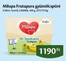 EcoFamily MILUPA FRUTAPURA GYÜMÖLCSPÜRÉ ajánlat