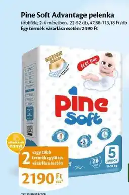 EcoFamily Pine Soft Advantage pelenka ajánlat