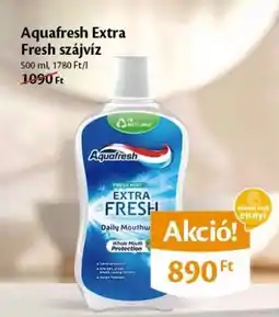 EcoFamily Aquafresh Extra Fresh szájvíz ajánlat