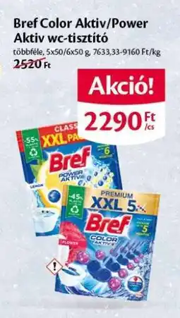 EcoFamily Bref Color Aktiv/Power Aktiv wc-tisztító ajánlat