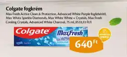 EcoFamily Colgate fogkrém ajánlat