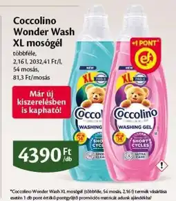EcoFamily Coccolino Wonder Wash XL mosógél ajánlat