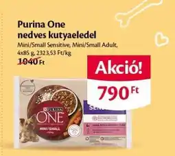 EcoFamily Purina One nedves kutyaeledel ajánlat