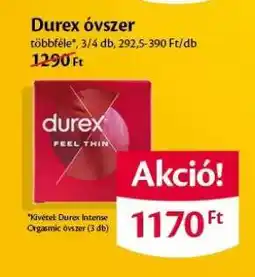 EcoFamily Durex óvszer ajánlat