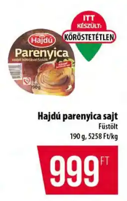 Coop Hajdú Parenyica sajt ajánlat