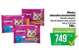 Coop Whiskas alutasakos macskaeledel ajánlat