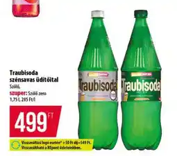 Coop Traubisoda szénsavas üdítőital ajánlat