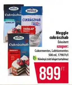 Coop Meggle cukrászhab édesített ajánlat