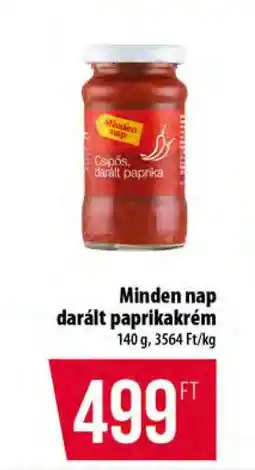 Coop Minden nap darált paprikakrém ajánlat