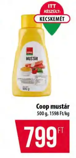 Coop Coop mustár ajánlat