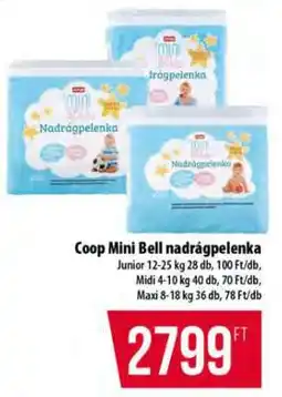 Coop Coop Mini Bell nadrágpelenka ajánlat