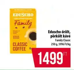 Coop Eduscho Őrölt Pörkölt Kávé ajánlat