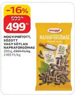 Auchan Mogyi pirított, sózott vagy sótlan napraforgómag ajánlat