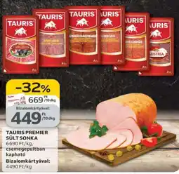 Auchan TAURIS PREMIER SÜLT SONKA ajánlat