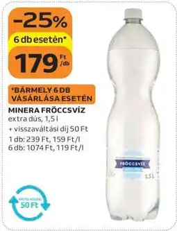 Auchan Minera Fröccsvíz ajánlat
