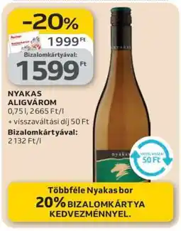 Auchan Nyakas Aligvárom ajánlat