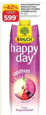Auchan RAUCH Happy Day Immun Active ajánlat