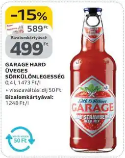 Auchan GARAGE HARD ÜVEGES SÖRKÜLÖNLEGESSÉG ajánlat