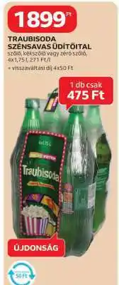 Auchan Traubisoda szénsavas üdítőital ajánlat