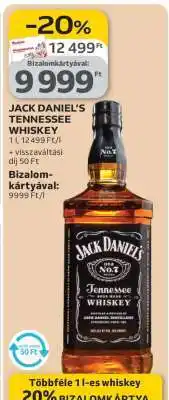 Auchan Jack Daniel's Tennessee whiskey ajánlat
