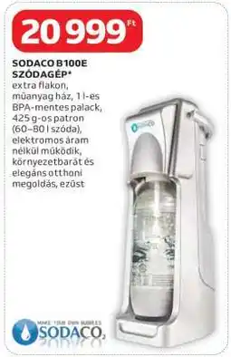 Auchan SODACO B100E SZÓDAGÉP ajánlat