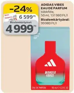 Auchan ADIDAS VIBES EAU DE PARFÜM ajánlat
