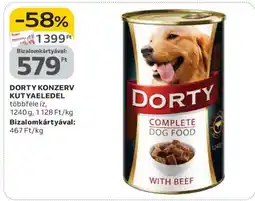 Auchan DORTY KONZERV KUTYAELEDEL ajánlat